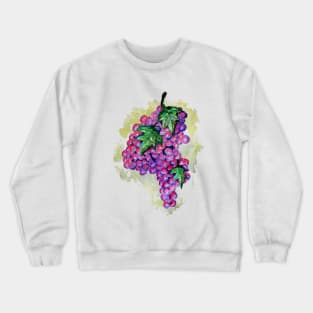 Purple Grapes from Africa Crewneck Sweatshirt